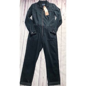 lucky brand denim jumpsuit